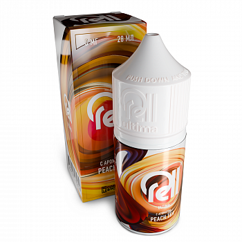 Купить Жидкость для ЭСДН RELL ULTIMA  "Peach Tea" 3мл 0мг. Жидкость для ЭСДН RELL ULTIMA  "Peach Tea" 3мл 0мг.