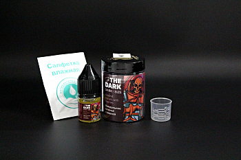 Купить Ароматизатор DARK X SIZE In The Dark SHORT+ Миндальное печенье с вишней (на 30мл)  + флакон 30мл Ароматизатор DARK X SIZE In The Dark SHORT+ Миндальное печенье с вишней (на 30мл)  + флакон 30мл